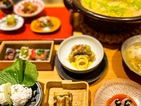 【冬季限定】河豚与螃蟹特别怀石料理