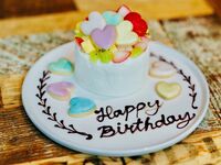 【誕生日やお祝い推し活に♪】メッセージ付きセンイルケーキ‼