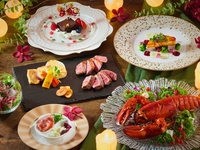 【クリスマス限定ディナー】クリスマス ペアディナーAコース 　 　　　　　　　　　1部　17:30～19:00　　2部　19:30～21:00
