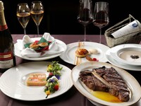 【DINNER 】<12月24日～25日 21:00のお席>シャンパン付き クリスマスディナーコース Tボーンステーキなど全6品