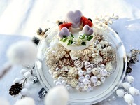 【12월 한정_특별 코스】 소중한 사람에게 주는 “31일간 한정”특별 탄생 색 케이크” 첨부 코스~물망미~