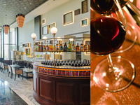 《～10/31までスペシャルセール・10%OFF》【リニューアル記念・ペアリングワイン付】深谷ネギのパイ包みスープやサーモンポワレ、メインに国産豚ローストか国産牛ロースのロティ、ロッシーニを選べるディナーコース全5品-SHIKITEI-