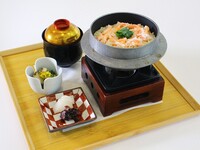 蟹の釜飯