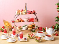 【2025年12月1日～2026年1月4日】【120分制】アフタヌーンティーセット🍓～いちご＆チョコレート～