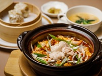 Shirako Mapo Earthenware Pot Lunch + After-meal Coffee