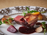 〈ランチ〉国産牛フィレ肉のロッシーニを堪能する全5品