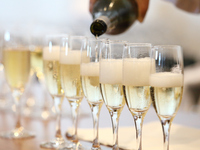 [Value Option] 1 glass of sparkling wine +600 yen