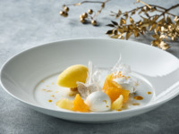 【12/31】New Year`s Eve dinner with glass champagne Ruinart