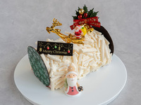 Buche de Noel Blanc