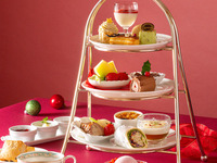 【平日12:00限定/時間無制限】アフタヌーンティー　～クリスマス～　約21種類の珈琲紅茶おかわり自由+スパークリング・赤白ワイン飲み放題付き