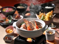 Year-end seafood hotpot meal