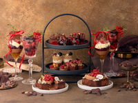 【アフタヌーンティーをテラス席ご予約】チョコレートアフタヌーンティー