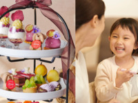 11月平日限定価格【個室確約（キッズスペース付あり）★3時間カフェフリー】ハーマンテディコラボ芋・栗・マスカット秋の味覚アフタヌーンティー