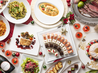 風花ランチ ハーフブッフェ in クリスマス 2025 平日+1ドリンク