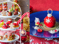 11月平日限定価格【3時間カフェフリー＆クリスマスオーナメントのベリームース付き】苺づくしのクリスマスフェスティブアフタヌーンティー