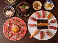 【個室確約】蟹と和牛のクリスマスコース（乾杯シャンパン付き）