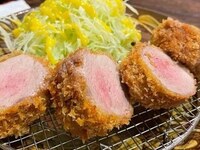 A rare cut of Yanbaru Island Agu pork! Shikinbo cutlet set meal