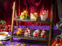 Strawberry Afternoon Tea: The Allure of Arabian Nights