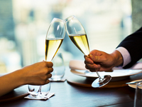 (1/5-)【Weekday only】 Window Side Table / Glass of Champagne Benefit!「Menu  Pierre」