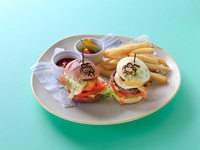 【かえるのピクルスコラボ】バーガーセット(平日)