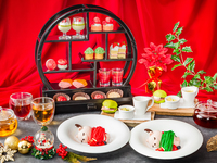 【Noël×AfternoonTea】煌めくクリスマスアフタヌーン＋ティースタンド+推しカラーくまちゃん+紅茶10種フリーフロー