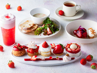 Weekday only [Amarin Strawberry Afternoon Tea] + Free Flow Tea (Limited Quantity)