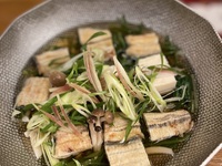 Eel hotpot course