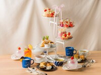 FIKA 下午茶：草莓×動物主題 ~ 草莓動物造型甜點 ~ [12月至2月] 下午茶套餐，含蛋糕、糕點和鹹味小食