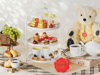 ★11/2・3限定10%オフ★【土日祝】シャインマスカットと栗の食べ比べアフタヌーンティーwithハーマンテディ～マリアージュフレール2ドリンク付～