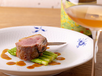 Omakase course where you can feel the breath of the season