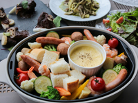 【ソフトドリンク飲み放題付】チーズフォンデュプラン