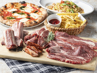 ＊早期予約特典あり＊【忘新年会BBQデラックスプラン】ボリューム満点！自慢のPIZZA付き！飲み放題付き！手ぶらBBQ！フライドポテト食べ放題！！