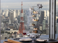 【保證靠窗座位（含景觀費）】12月20日至25日：含一杯香檳！ 「白珍珠」聖誕午後茶