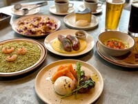 【2時間自家製クラフトビール飲み放題付き】クラフトビールと自家焙煎コーヒーを楽しむ、こだわり料理コース【全6品｜10,000円 】