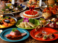 Web/OTA割5%OFF【12/20-23】クリスマス セレブレーション ディナーブッフェ〜トリュフ薫るローストビーフ＆北京ダック〜