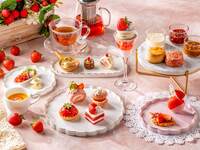 [Advance reservation only] Strawberry Afternoon Tea *Includes free-flow coffee and tea