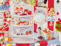 【カフェフリー】アリスのストロベリーアフタヌーンティー（平日）