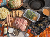 [Marcoro Hormone Grilled BBQ Set (equipment rental included)]