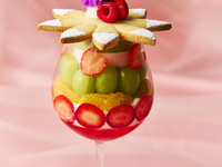 クインテット・至福のフルールパフェ　【ドリンク付き】