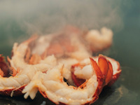 活きイセ海老と和牛懐石（ロース100g）