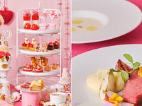 特別会場へご案内【ステーキランチ】いちごとスウィートベアスアフタヌーンティー（平日）