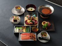 【かにしゃぶ・ステーキ】お祝い・顔合わせ会席C