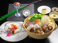 Long tooth grouper and Hard clam Hot pot (Lunch & Dinner) ※3 days Advance Reservation Required, Only for 2 or More