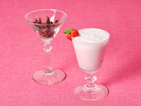 【オプション】『ストロベリームースミルク』