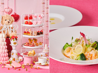 ＜特別会場へご案内＞【パスタランチ】いちごとスウィートベアのアフタヌーンティー (土日祝)