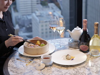 [Weekends and Holidays Lunch time Only] Weekend Dim Sum High Tea with Ruinart Champagne