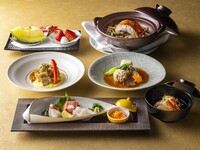 【Web booking / Special price with free flow】New Year's and Year-end Party Dinner Special Kaiseki Course（From 4 persons）