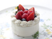 グラスシャンパン＆ホールケーキ付き アニバーサリー ディナープラン（テイスティング）