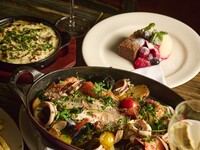 【 冬限定！”旬魚のアクアパッツア”コース】☆２時間飲み放題☆季節の前菜や鱈のグラチネ、旬魚を丸ごと１匹使った旨味が溢れるアクアパッツアコース。