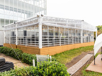 ウッドデッキエリアがリニューアル！